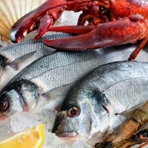 المأكولات البحرية لحمية البحر الأبيض المتوسط