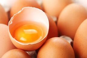 بيض الدجاج لانقاص الوزن